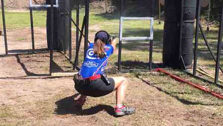 Agility was also tested through stages featuring awkward shooting positions and strong-hand / weak-hand shooting.