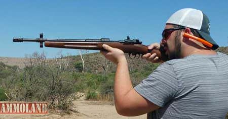 Son Donald shooting Mauser 308 which is my personal favorite.