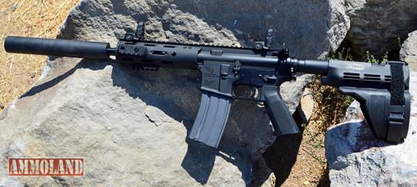 300 Blackout Pistol with Radical Firearms RF762 Suppressor Mounted