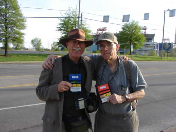 Author with Mike Vanderboegh at the NRA 2015