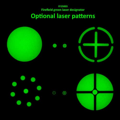 Firefield Green Hog Laser Designator - Laser Patterns