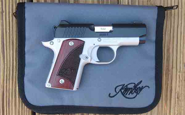 Kimber Micro 9 Pistol Kimber Micro 9 Pistol in Two-Tone with Included Softside Carry Case
