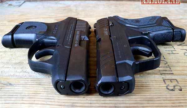 Ruger LCP II Pistol vs Ruger LCP Pistol Barrel