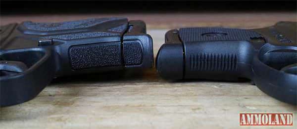 Ruger LCP II Pistol vs Ruger LCP Pistol Grip Texture