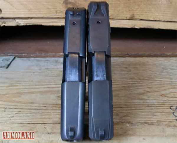 Ruger LCP II Pistol vs Ruger LCP Pistol Rear Sights