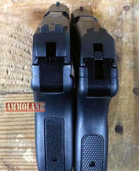 Ruger LCP II Pistol vs Ruger LCP Pistol Sights