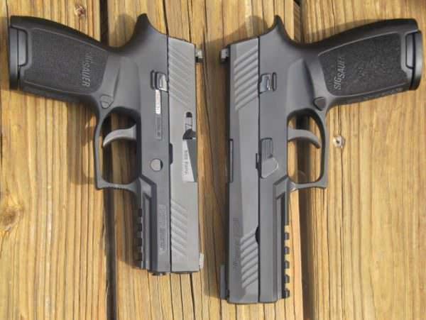 Here is a side-by- side comparison of the 320 Compact (on left) and the Full Size 320.