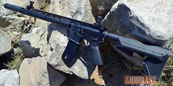 Stag Arms Rifle with Radical Firearms RF-556 Suppressor, Radical Firearms RF Silencers