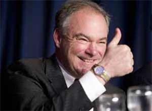 Should Hillary be be forced from office, Tim Kaine would be our President... Tim Kaine