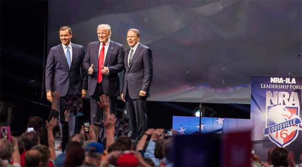 Chris W. Cox, Donald J Trump, Wayne LaPierre