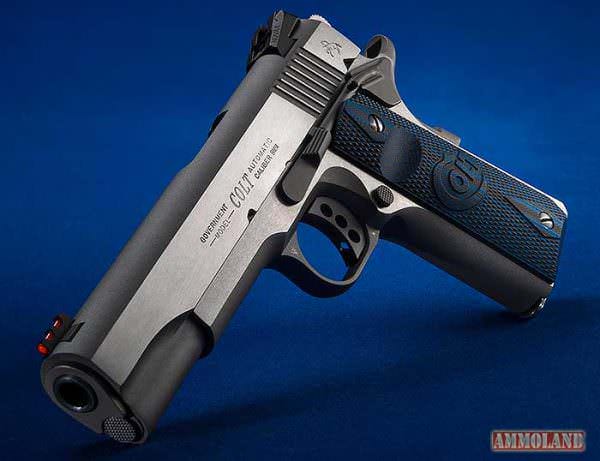 Colt Stainless Steel Competition 1911 Pistol