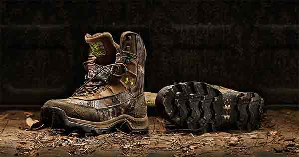 Men's UA Brow Tine Hunting Boots in Realtree Xtra.