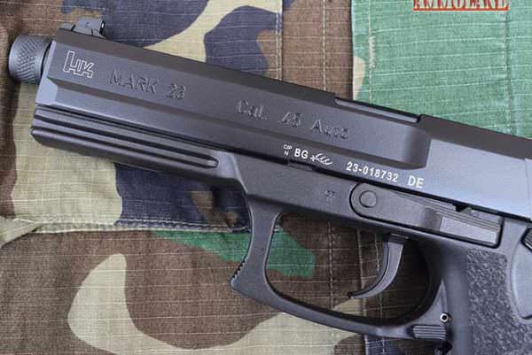 Heckler & Koch Mark 23 Pistol Picatinny Rail