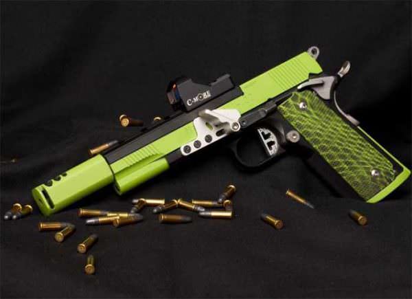 High-End .22 Steel Competition Pistol