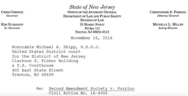 NJ Attorney General Surrenders. Agrees Stun Gun Ban Unconstitutional NJ Attorney General Surrenders. Agrees Stun Gun Ban Unconstitutional