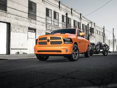 Limited-edition Ignition Orange Ram Truck