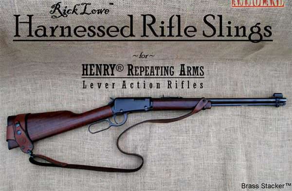 Rick Lowe No Drill Rifle Sling for Henry Repeating Arms Rifles