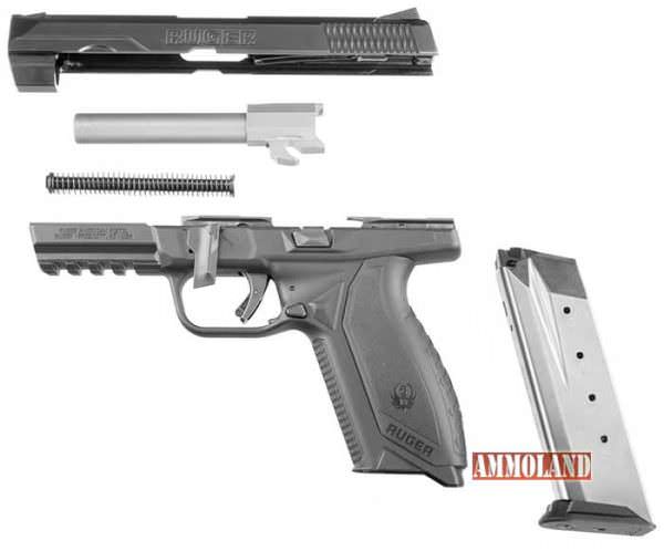 Ruger American Pistol RAPC has a safe easy take down with no tools or trigger pull required