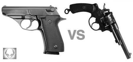 Semi Auto Handgun vs Revolver