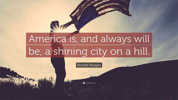 Thankful But Not Complacent - A Plea Shining City America