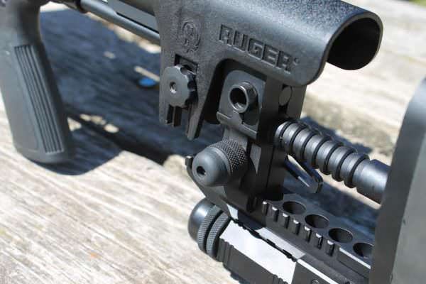CTK Ruger Precision Rifle Stock Bumper on Rifle
