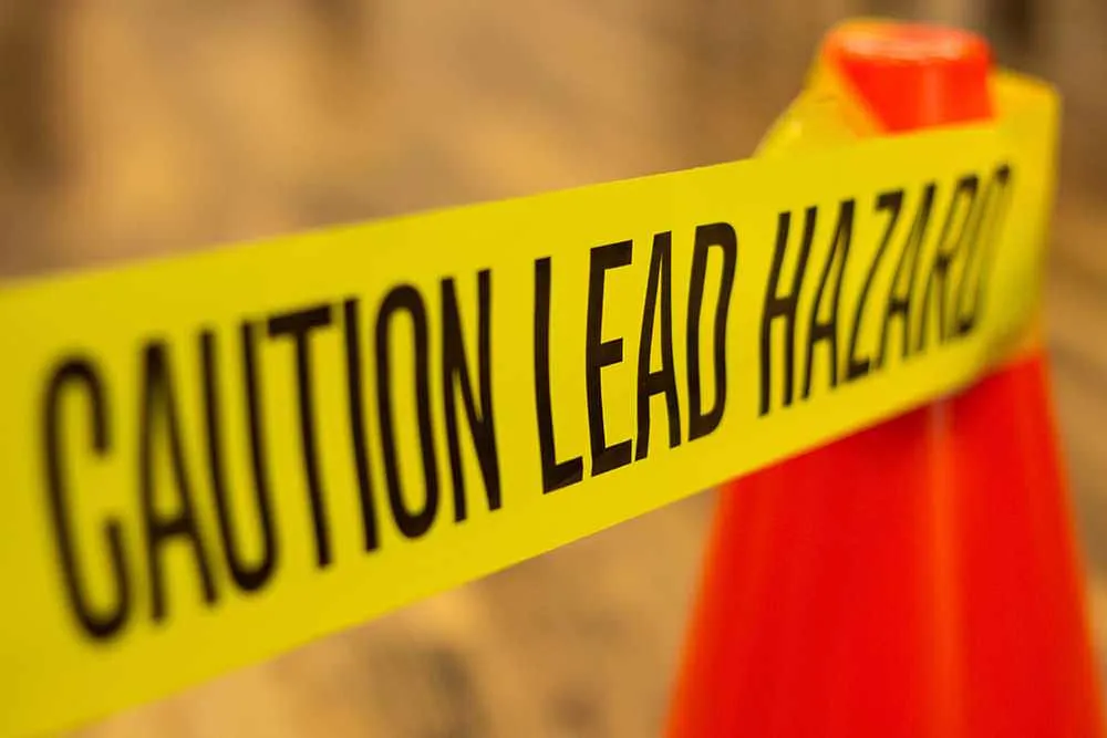 Warning Caution Lead Hazard