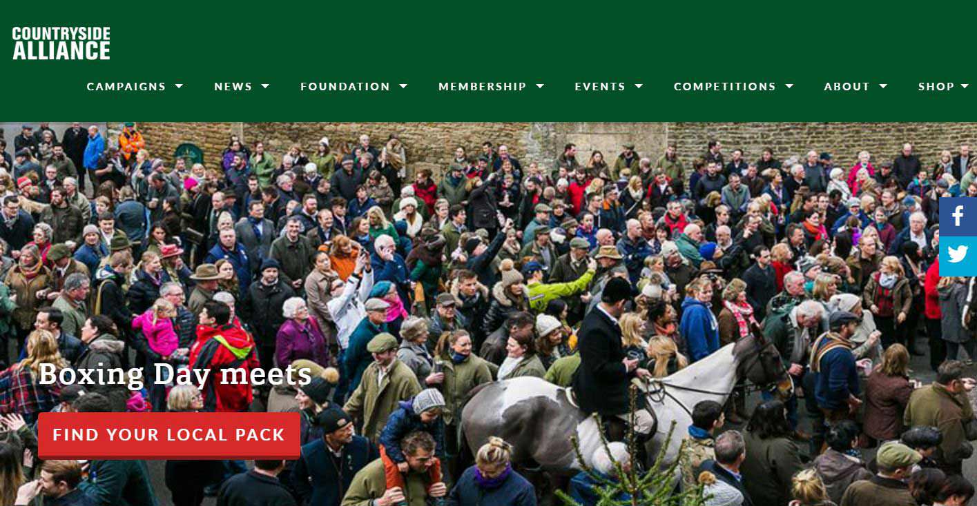 Countryside Alliance Website