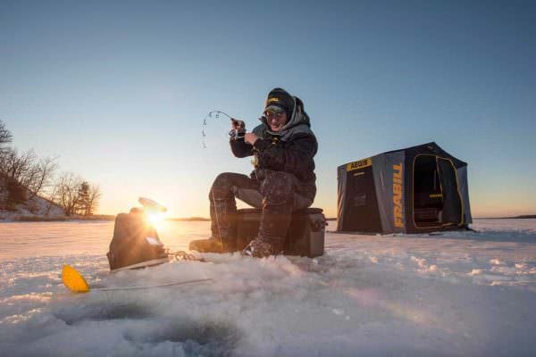 Increased fishing pressure on Brandriet’s home waters has necessitated a downsizing of tackle, even for walleye.