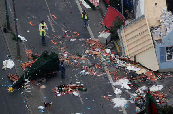 German Truck Attack img: Press Association