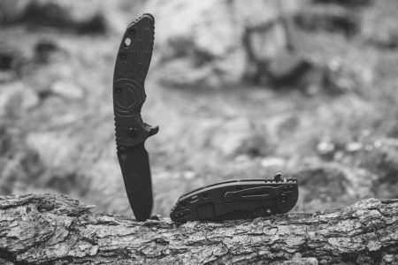 Hinderer + SilencerCo XM-18 folder knife