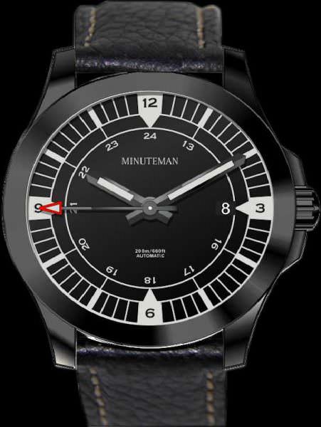 Minuteman Watch Co. Darby model 