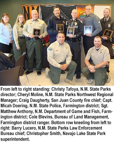 New Mexico Conservation Officers Recognized for Service
