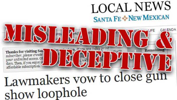 Santa Fe New Mexican Misleading & Deceptive