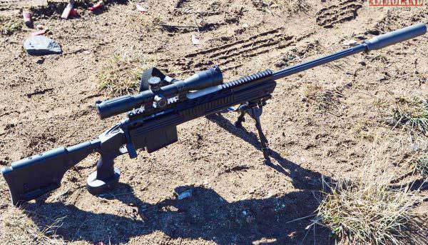 Savage Arms 110 BA Rifle in Use