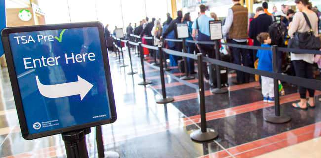 TSA Pre-Check Line