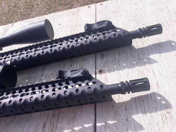 As a side note, I loved these Diamondback hand guards on the Stag Arms Model 3TH-M Uppers. Very cool!