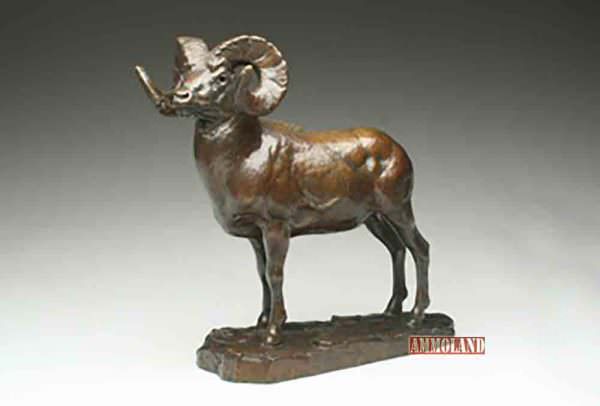 Big horn sheep bronze, Carl Rungius - $100,625