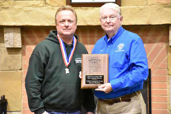 Eric Pauls led the Carbine Match by a nail-biting margin.