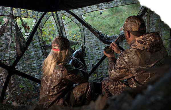 Father, Daughter Hunting