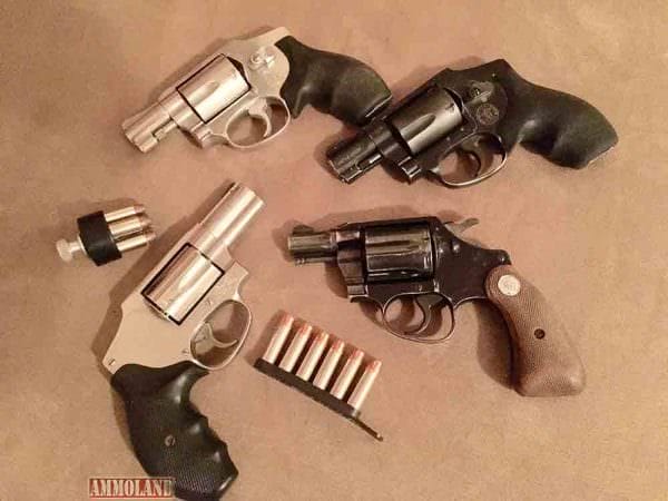 Four snubs or Snub Nose Revolvers