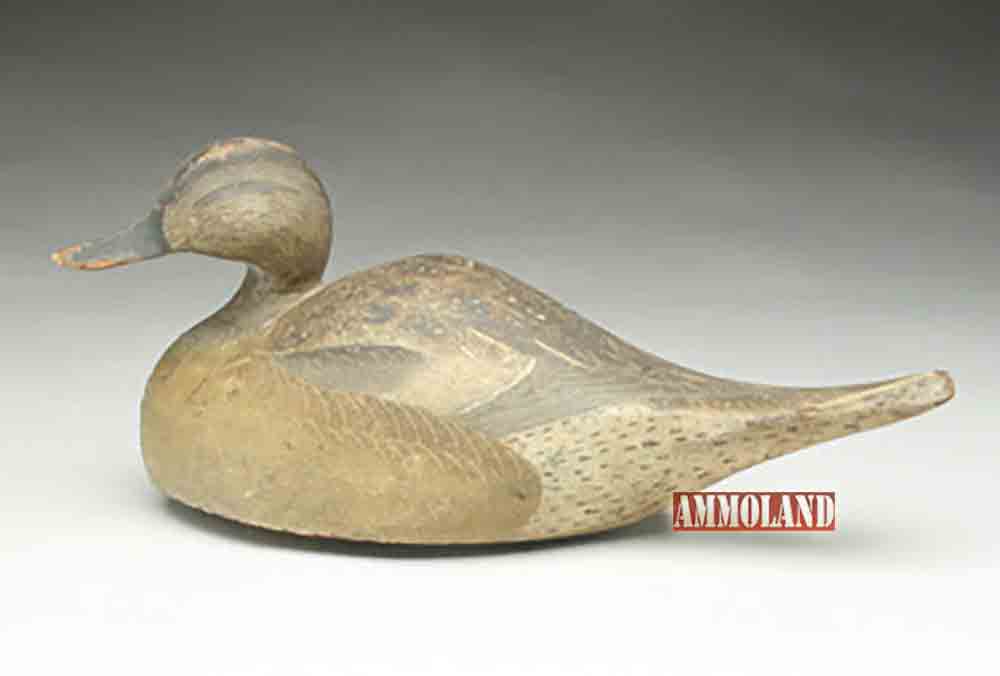 "Humpback" style pintail hen, Ward Brothers - $201,250 - World Auction Record for maker