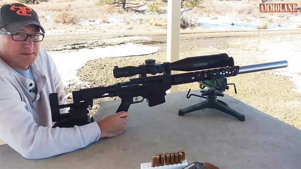 Ken, owner of Witt Machine with the Witt Machine Integrally Suppressed Ruger Precision Rifle, First Shots