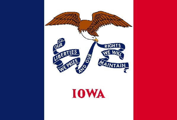 Iowa State Flag