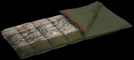 Master Sportsman Pathfinder +35 Degree Sleeping Bag in Realtree Xtra