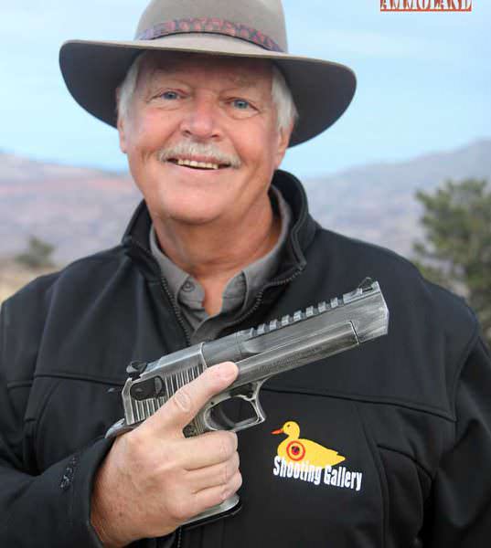 Michael Bane with Desert Eagle