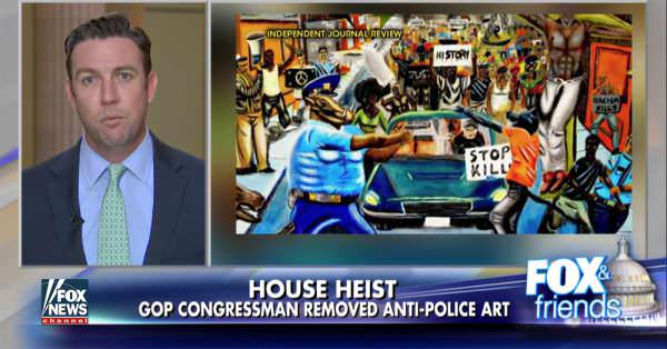 Representative Duncan Hunter (R-CA) recently took it upon himself to remove the painting and return it to Clay’s office last week.