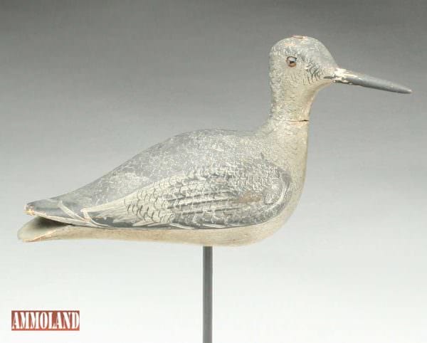 only known John Dilley shorebird decoy