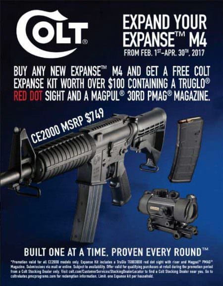 Colt Expand Your Expanse M4 Promotion