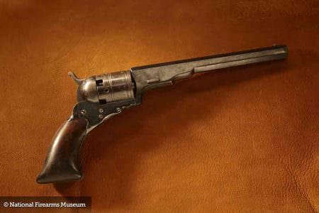 Colt Holster Model Paterson Revolver No. 5. Photo courtesy of the National Firearms Museum.