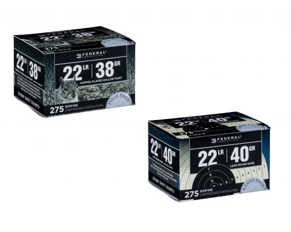 Federal Premium Ammunition 22 Long Rifle Range & Field Bulk Packs